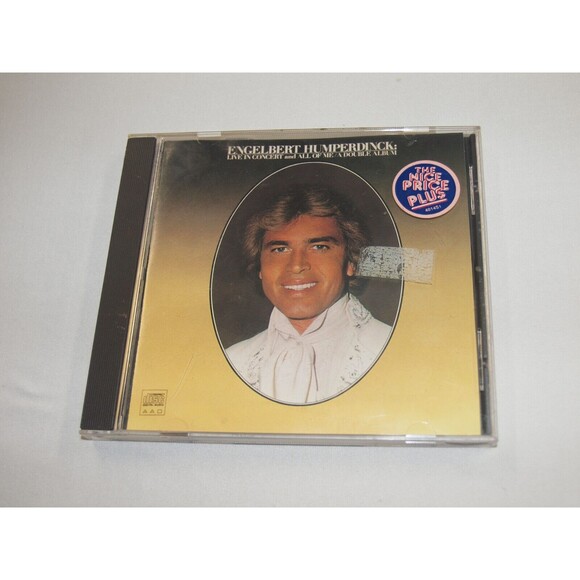 Engelbert Humperdinck Live in Concert and All Of Me Double Album Epic CD - Picture 1 of 3